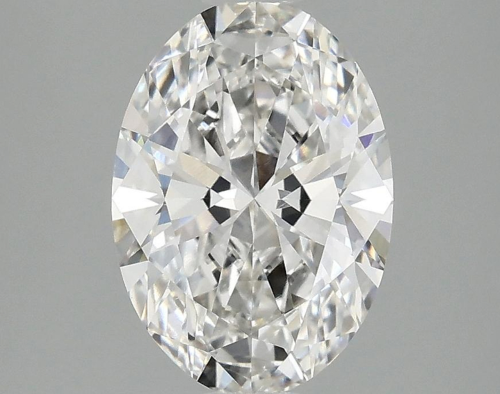 2.09 Carat Oval Shaped Ideal Cut VVS2 IGI Certified Lab Grown Diamond