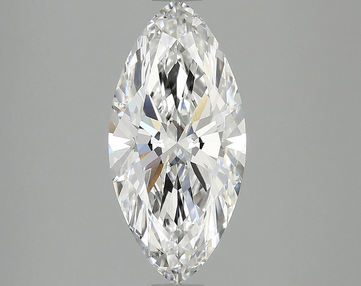 1.97 Carat Marquise Shaped Excellent Cut VVS2 IGI Certified Lab Grown Diamond