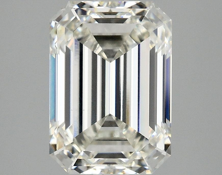 3.08 Carat Emerald Shaped Ideal Cut VS1 IGI Certified Lab Grown Diamond