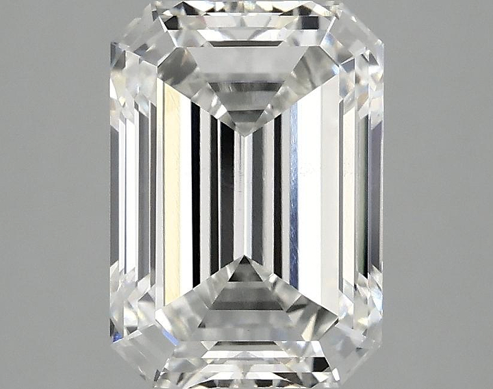 2.93 Carat Emerald Shaped Ideal Cut VS1 IGI Certified Lab Grown Diamond