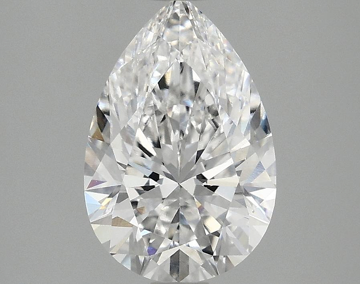 2.07 Carat Pear Shaped Excellent Cut VS1 IGI Certified Lab Grown Diamond