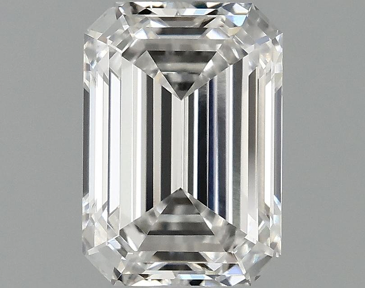 1.1 Carat Emerald Shaped Ideal Cut VVS1 IGI Certified Lab Grown Diamond