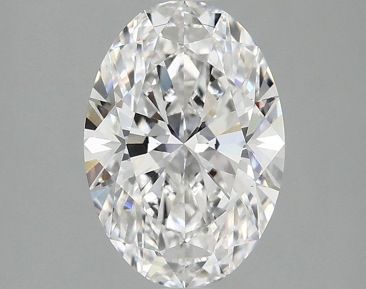 2.1 Carat Oval Shaped Ideal Cut VS1 IGI Certified Lab Grown Diamond