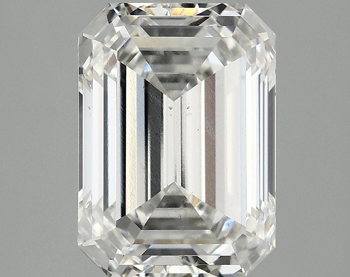 3.51 Carat Emerald Shaped Excellent Cut VS2 IGI Certified Lab Grown Diamond