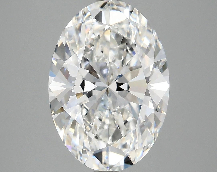 4.09 Carat Oval Shaped Ideal Cut VVS2 IGI Certified Lab Grown Diamond