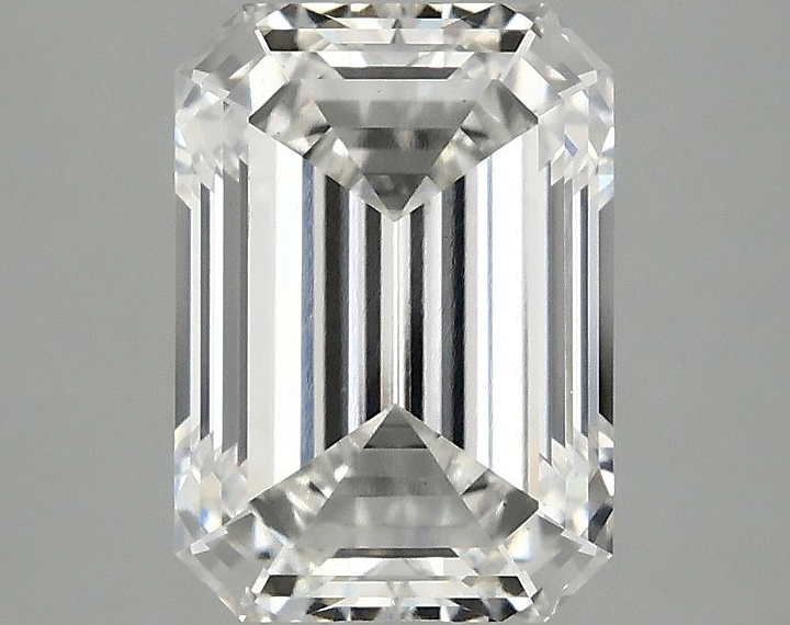 3.08 Carat Emerald Shaped Ideal Cut VS2 IGI Certified Lab Grown Diamond