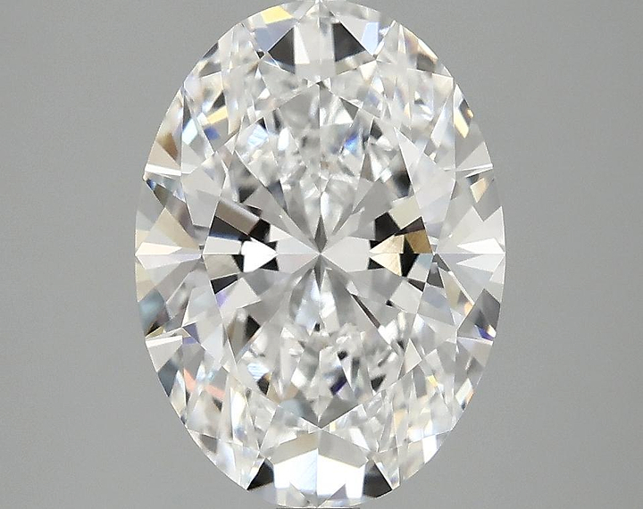 3.07 Carat Oval Shaped Ideal Cut VVS2 IGI Certified Lab Grown Diamond