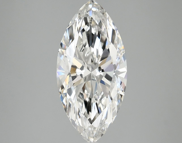 3.03 Carat Marquise Shaped Excellent Cut VVS2 IGI Certified Lab Grown Diamond