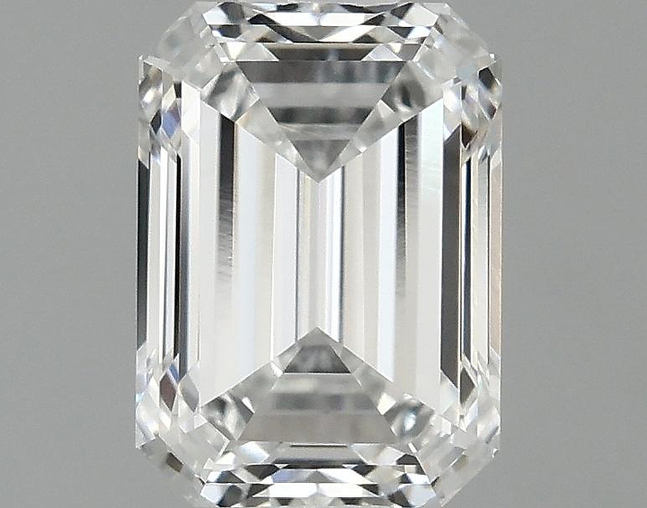 1.07 Carat Emerald Shaped Excellent Cut VVS2 IGI Certified Lab Grown Diamond