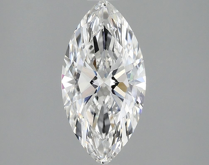 1.54 Carat Marquise Shaped Ideal Cut VVS2 IGI Certified Lab Grown Diamond
