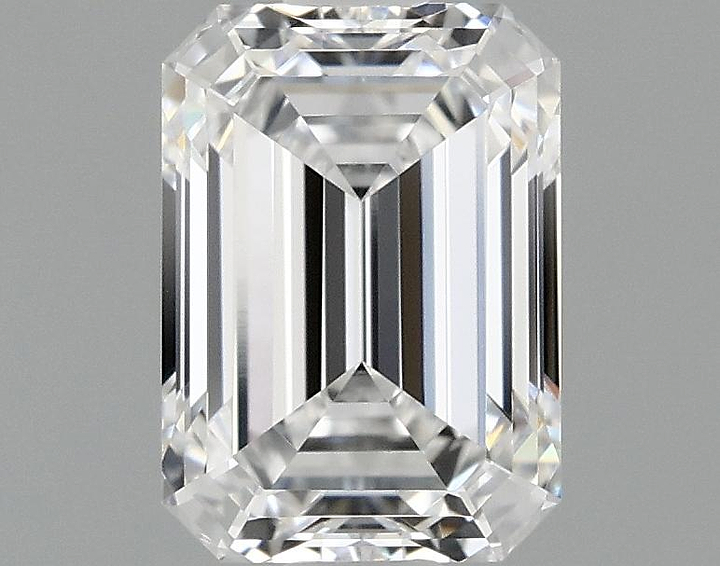 1.07 Carat Emerald Shaped Ideal Cut VVS2 IGI Certified Lab Grown Diamond
