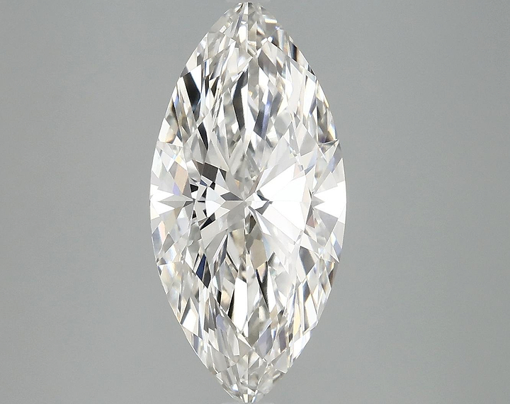 3.08 Carat Marquise Shaped Excellent Cut VVS2 IGI Certified Lab Grown Diamond