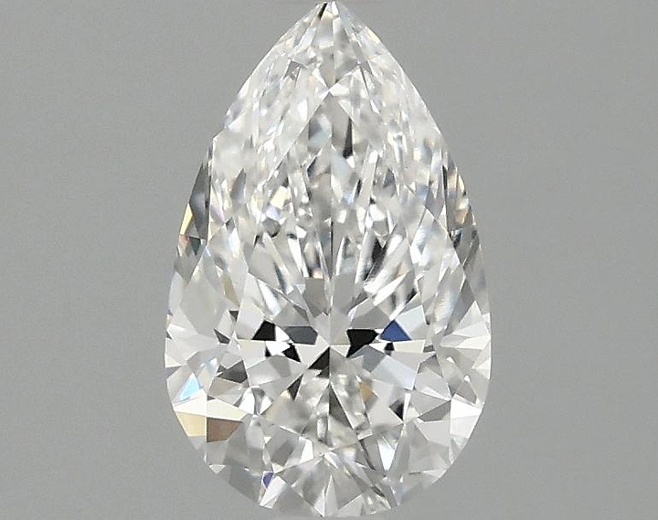 0.98 Carat Pear Shaped Ideal Cut VVS2 IGI Certified Lab Grown Diamond