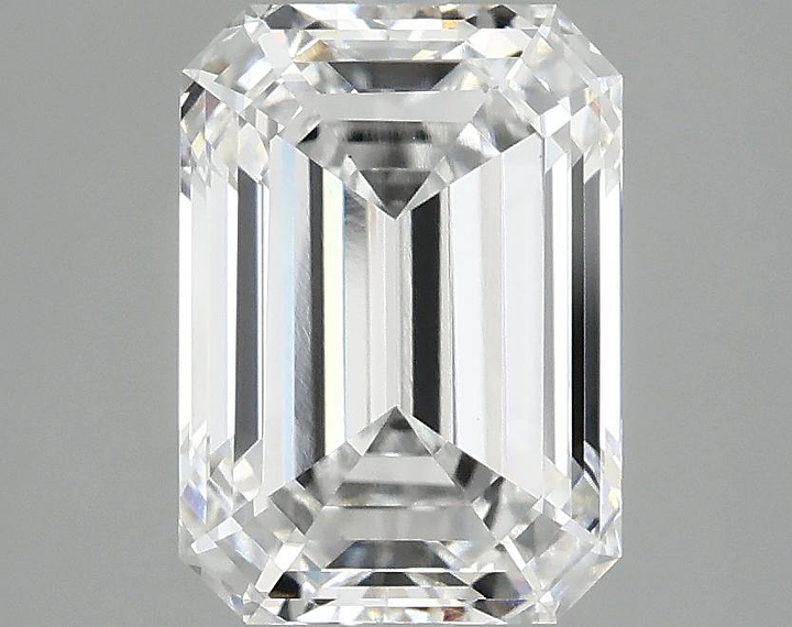 3.03 Carat Emerald Shaped Ideal Cut VS1 IGI Certified Lab Grown Diamond