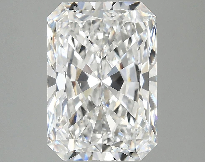 3.78 Carat Radiant Shaped Ideal Cut VS2 IGI Certified Lab Grown Diamond