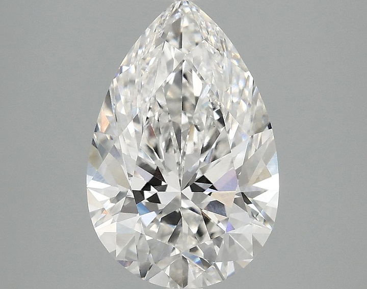 3.02 Carat Pear Shaped Excellent Cut VVS2 IGI Certified Lab Grown Diamond