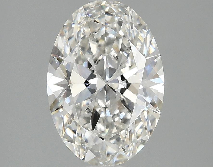 2.1 Carat Oval Shaped Ideal Cut VVS2 IGI Certified Lab Grown Diamond