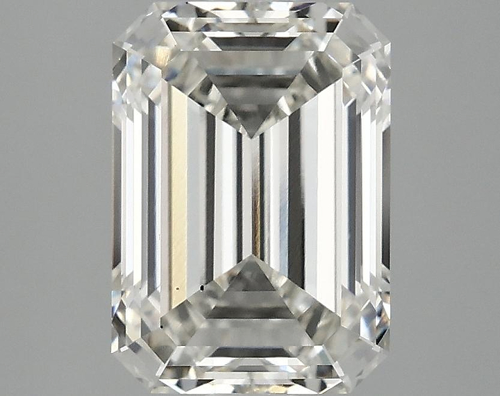 3.04 Carat Emerald Shaped Ideal Cut VS2 IGI Certified Lab Grown Diamond