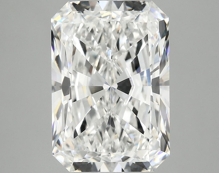4.97 Carat Radiant Shaped Ideal Cut VVS2 IGI Certified Lab Grown Diamond