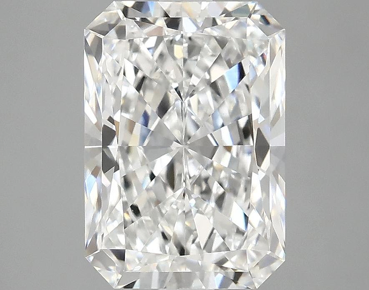 3.02 Carat Radiant Shaped Ideal Cut VVS2 IGI Certified Lab Grown Diamond