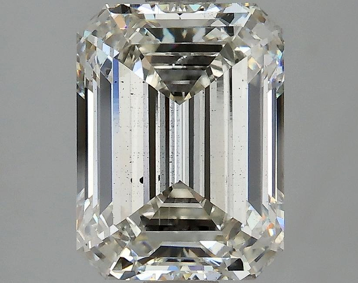 2.96 Carat Emerald Shaped Excellent Cut VS2 IGI Certified Lab Grown Diamond