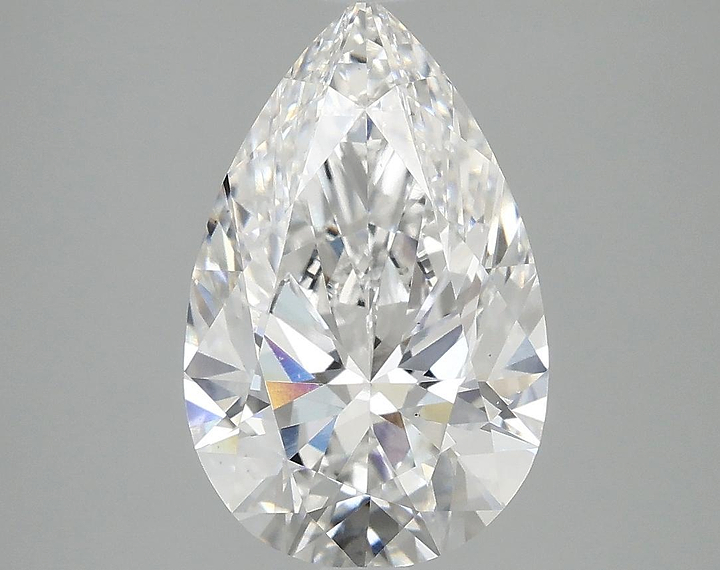 3.01 Carat Pear Shaped Ideal Cut VS2 IGI Certified Lab Grown Diamond