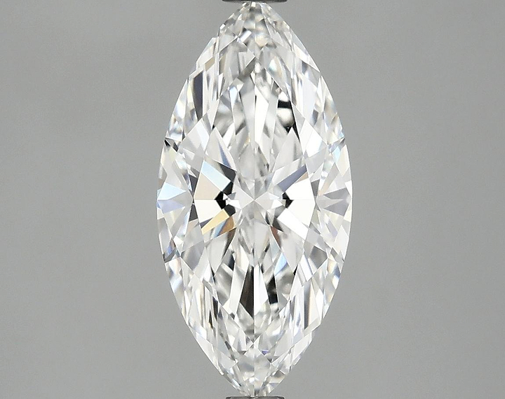 2.02 Carat Marquise Shaped Excellent Cut VVS2 IGI Certified Lab Grown Diamond