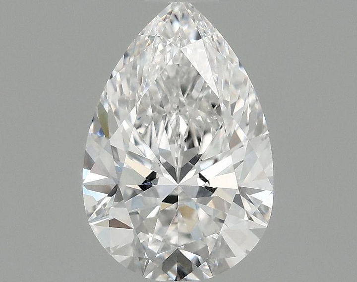 1.02 Carat Pear Shaped Excellent Cut VVS2 IGI Certified Lab Grown Diamond