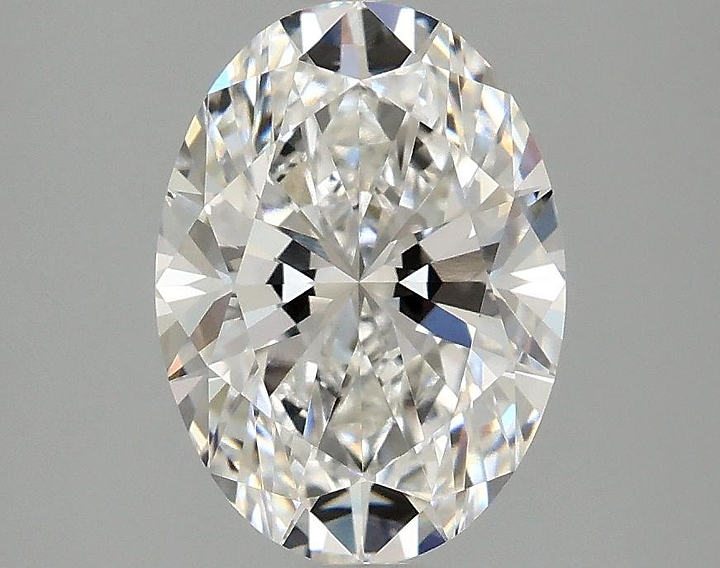 2.08 Carat Oval Shaped Ideal Cut VVS2 IGI Certified Lab Grown Diamond