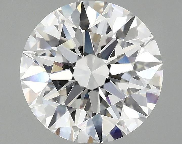 2.91 Carat Round Shaped Ideal Cut VVS2 IGI Certified Lab Grown Diamond