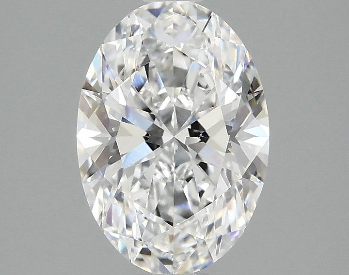 1.63 Carat Oval Shaped Ideal Cut VVS2 IGI Certified Lab Grown Diamond
