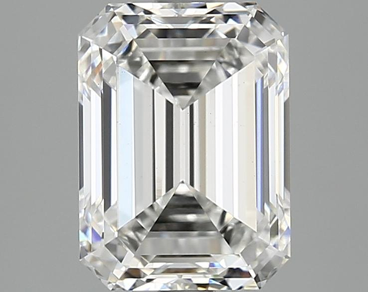 3.08 Carat Emerald Shaped Excellent Cut VS1 IGI Certified Lab Grown Diamond