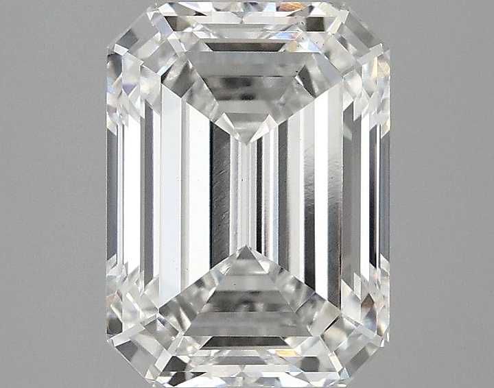 3.01 Carat Emerald Shaped Excellent Cut VS2 IGI Certified Lab Grown Diamond