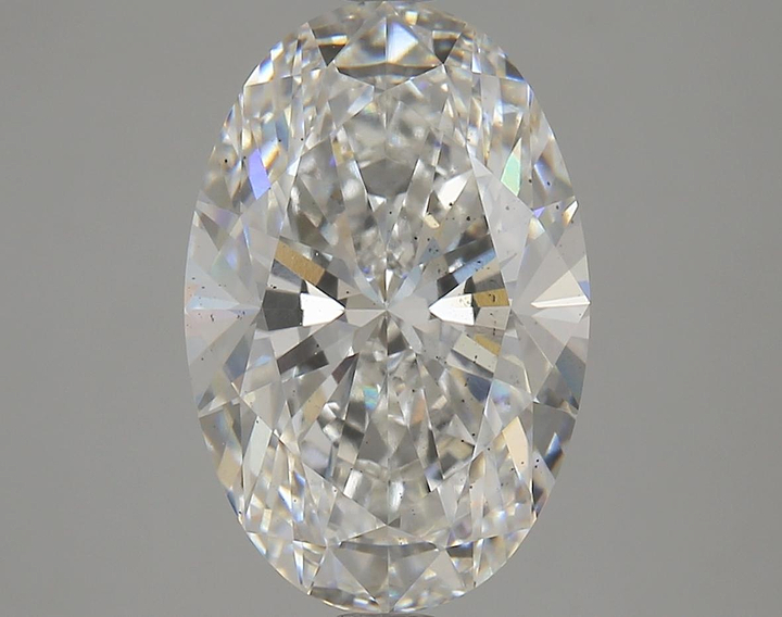 4.59 Carat Oval Shaped Excellent Cut SI1 IGI Certified Lab Grown Diamond