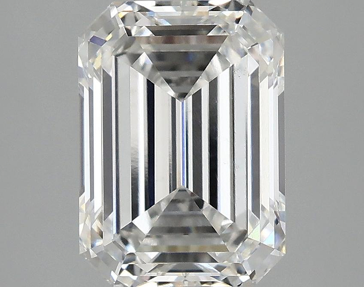 3.08 Carat Emerald Shaped Excellent Cut VS1 IGI Certified Lab Grown Diamond