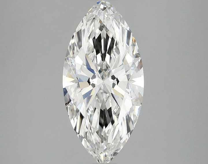 2.1 Carat Marquise Shaped Excellent Cut VVS2 IGI Certified Lab Grown Diamond