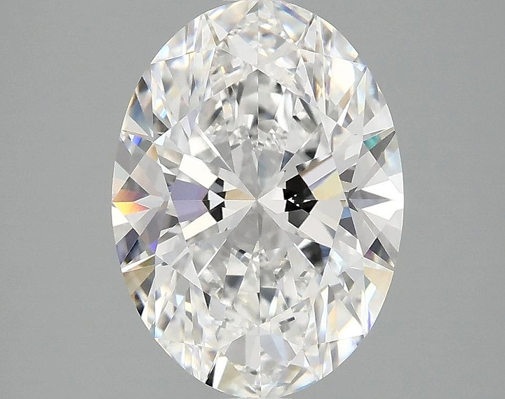3.08 Carat Oval Shaped Excellent Cut VVS2 IGI Certified Lab Grown Diamond