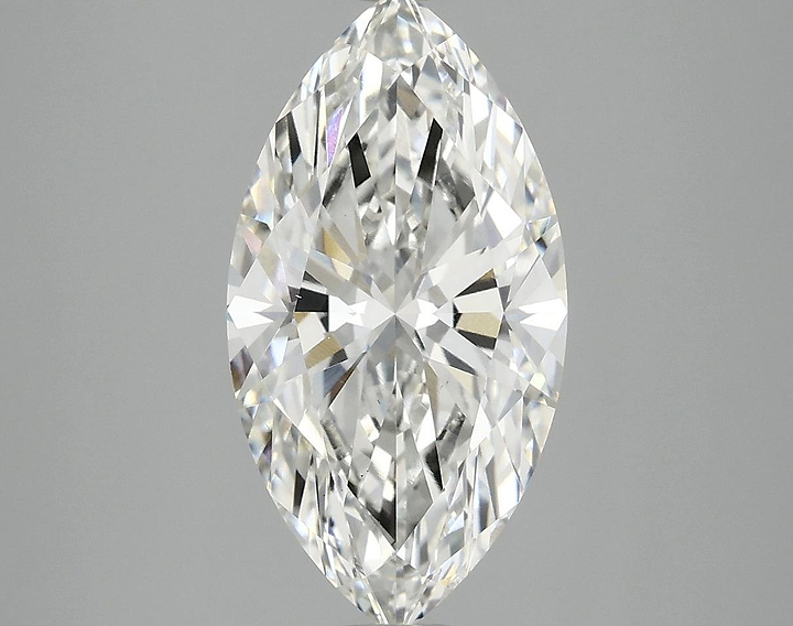 3.02 Carat Marquise Shaped Excellent Cut VS2 IGI Certified Lab Grown Diamond