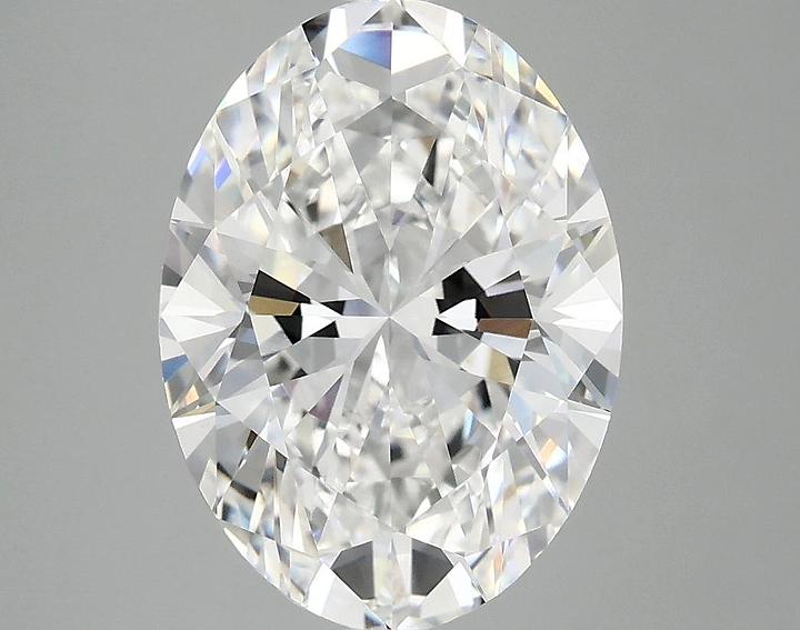 4.02 Carat Oval Shaped Excellent Cut VVS2 IGI Certified Lab Grown Diamond