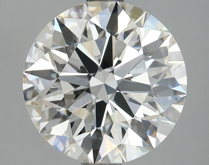 3.09 Carat Round Shaped Ideal Cut VS1 IGI Certified Lab Grown Diamond