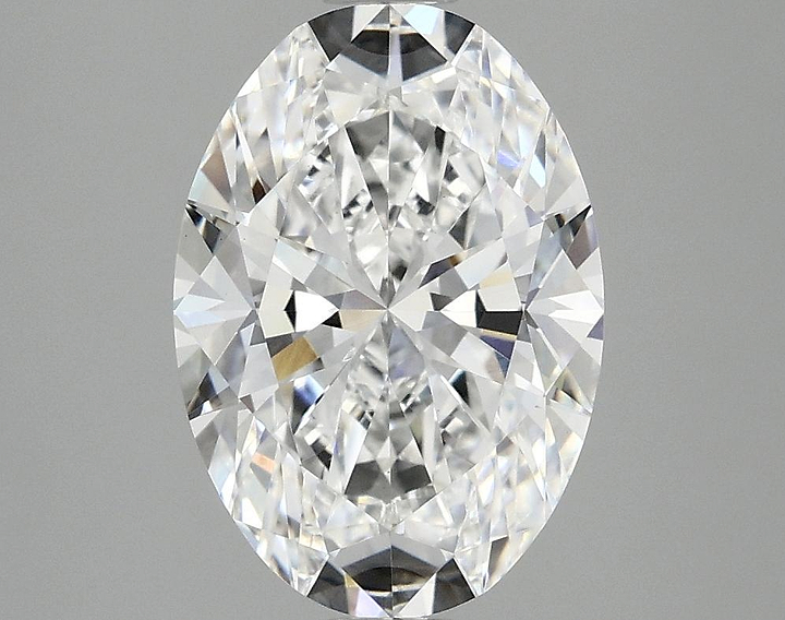 3.1 Carat Oval Shaped Ideal Cut VVS2 IGI Certified Lab Grown Diamond