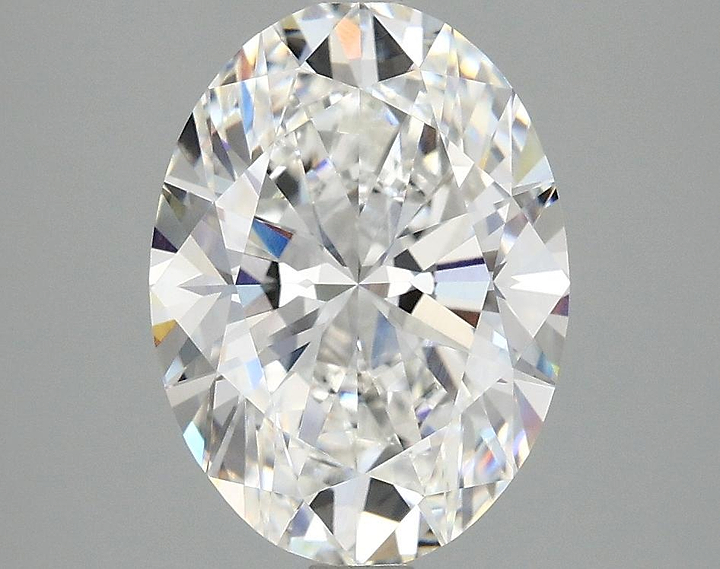 3.07 Carat Oval Shaped Excellent Cut VVS2 IGI Certified Lab Grown Diamond