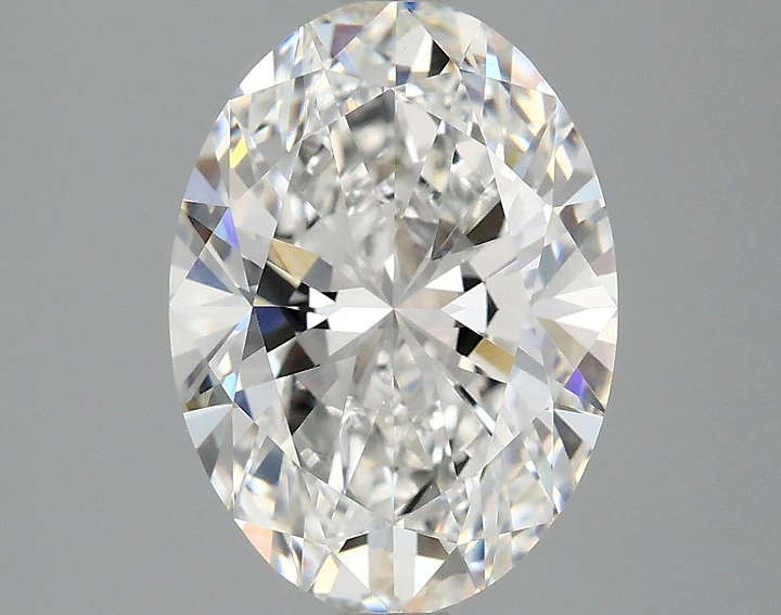 3.03 Carat Oval Shaped Ideal Cut VVS2 IGI Certified Lab Grown Diamond