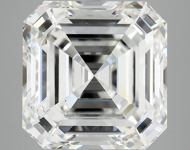 10.72 Carat Asscher Shaped Ideal Cut VS1 IGI Certified Lab Grown Diamond