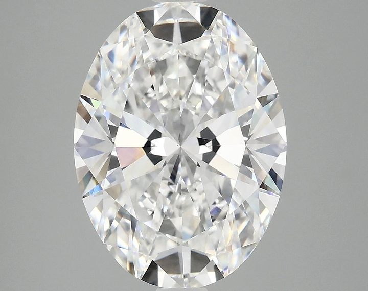 4.02 Carat Oval Shaped Excellent Cut VVS2 IGI Certified Lab Grown Diamond
