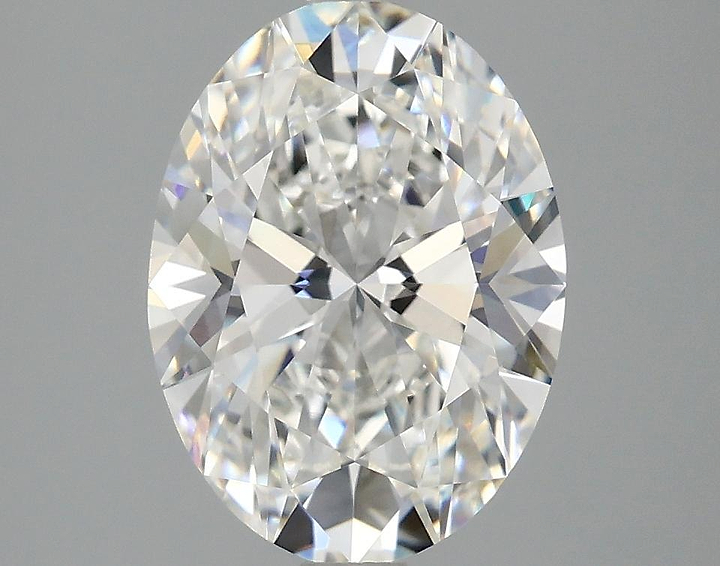 3.04 Carat Oval Shaped Excellent Cut VVS2 IGI Certified Lab Grown Diamond