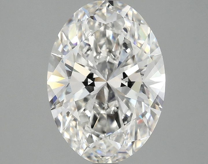 3.09 Carat Oval Shaped Ideal Cut VVS2 IGI Certified Lab Grown Diamond