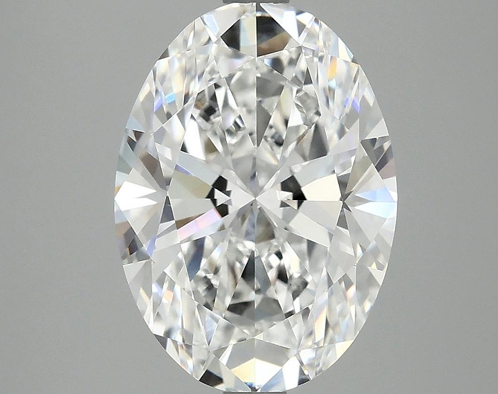 4.03 Carat Oval Shaped Ideal Cut VVS2 IGI Certified Lab Grown Diamond