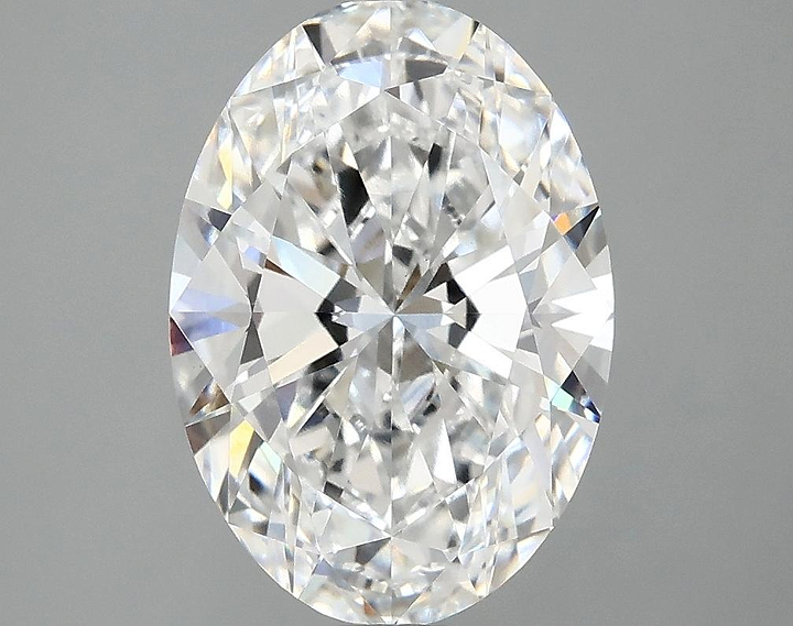 3.06 Carat Oval Shaped Ideal Cut VVS2 IGI Certified Lab Grown Diamond