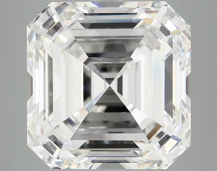 10.19 Carat Asscher Shaped Ideal Cut VVS2 IGI Certified Lab Grown Diamond